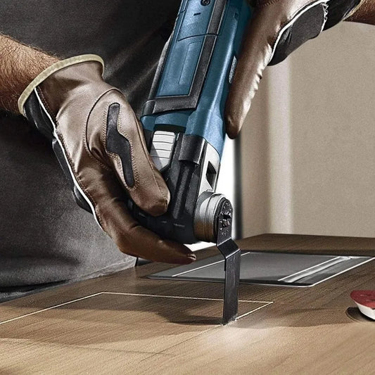 Multi-size oscillating saw blades 10mm, 20mm, 34mm, 44mm, 68mm for versatile cutting tasks
