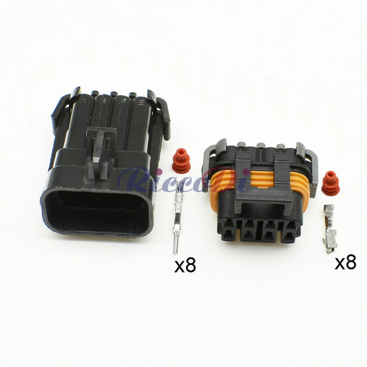 12047931 8 pin 1.5 series auto wire harness plastic housing waterproof male female socket