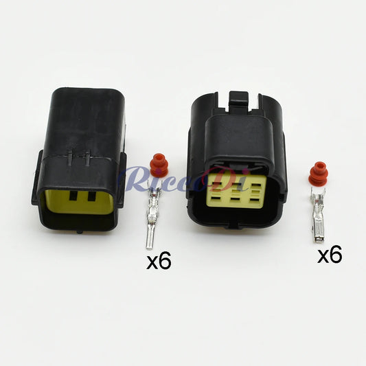 174262-2 174264-2 174265-7 6 pin waterproof accelerator pedal sensor connector for Hyundai Denso