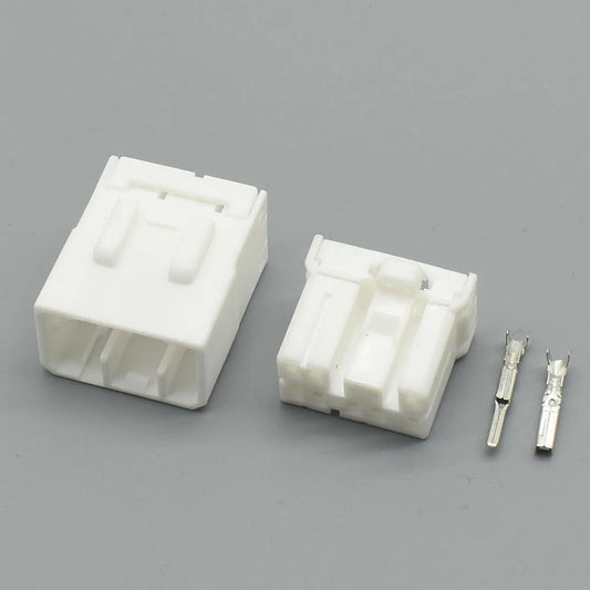 174931-1 8 pins auto AC assembly electrical wire socket male female docking connector with wires