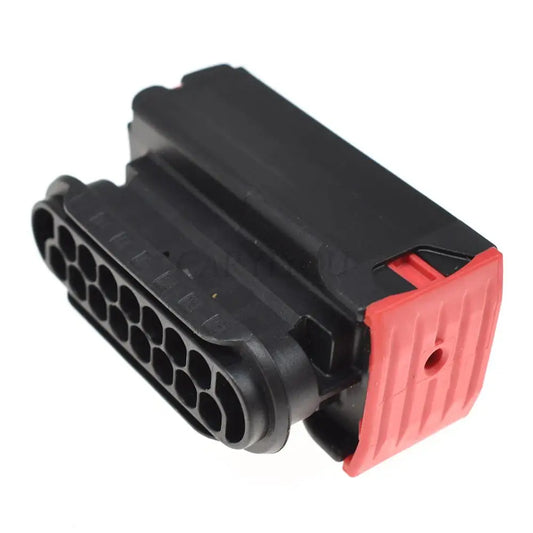 1801326-1 15 pin male automobile headlamp wire connector waterproof socket