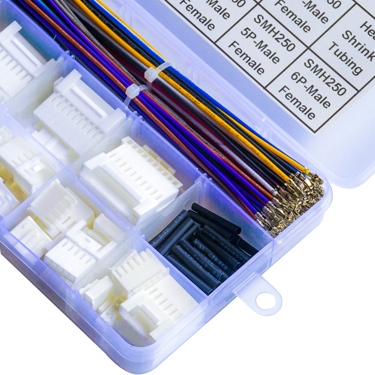 High quality 22AWG pre-crimped cables designed for YEONHO SMH250 2.5 connector kit
