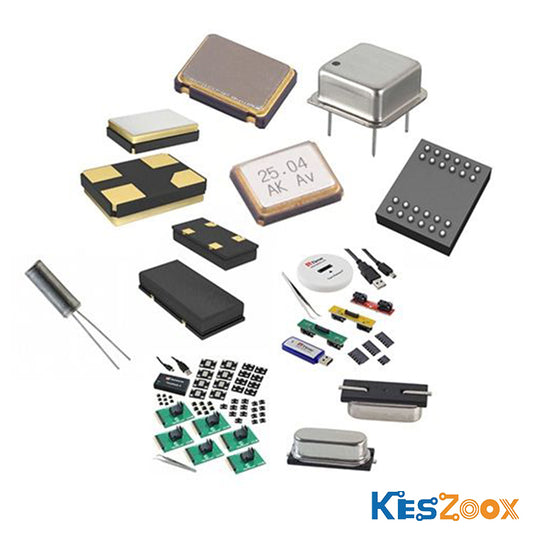 THT discrete electronic components assortment — DIP IC chips, electrolytic capacitors, film capacitors, multi-color LEDs, carbon film resistors, pin headers, QFP IC — through-hole components for breadboard and PCB prototyping