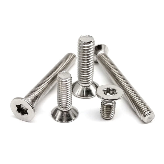 304_A2-70_stainless_steel_six-lobe_Torx_flat_countersunk_head_screw_bolt