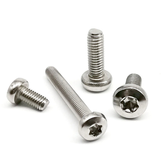 304_A2-70_stainless_steel_six-lobe_Torx_pan_round_head_screw_bolt