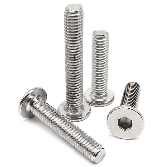 304_Stainless_Steel_Hex_Socket_Wafer_Head_Screw_Side_Angle_6_100mm