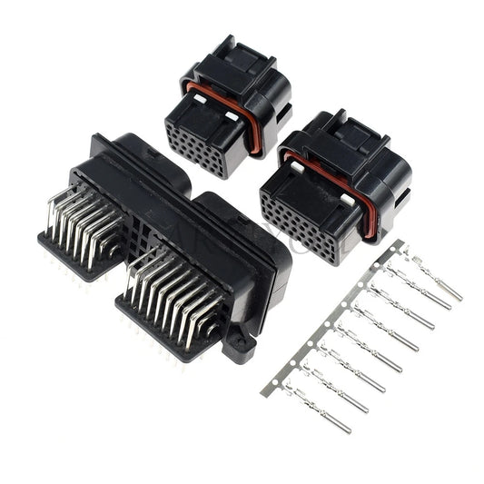 6437288-3 26 Pin car connector for ECU engine gearbox computer board plug detail