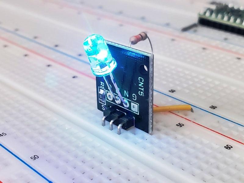 7-Color-Flashing-LED-Module-Operating