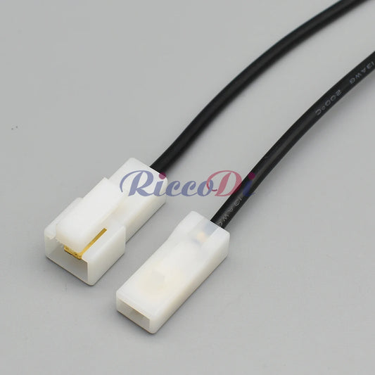 Close-up of 7122-3010 automotive connector terminal showing secure and reliable connection