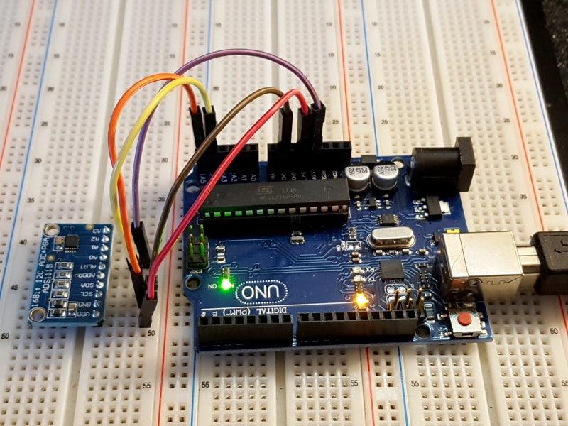 ADS1115-4-channel-16-bit-ADC-Module-In-Operation