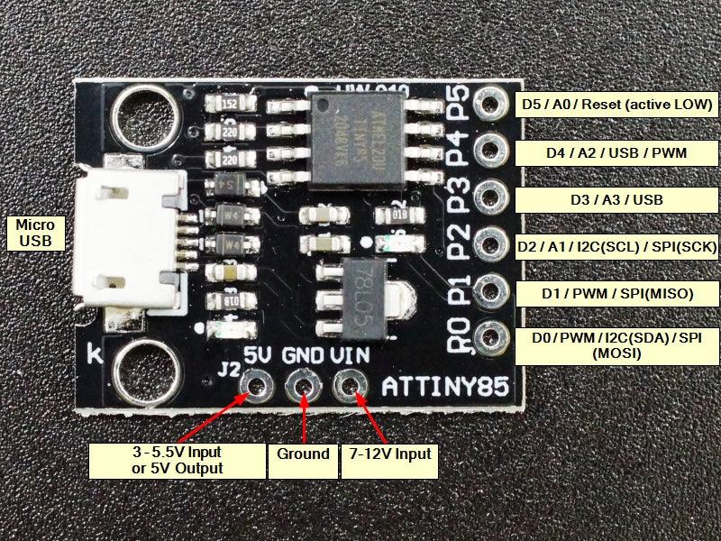 ATtiny85-with-Micro-USB-Connections