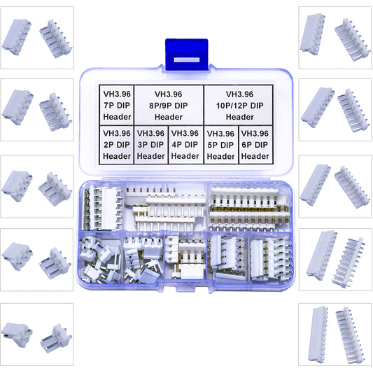 Assorted_JST_VH3.96mm_DIP_Header_Connectors