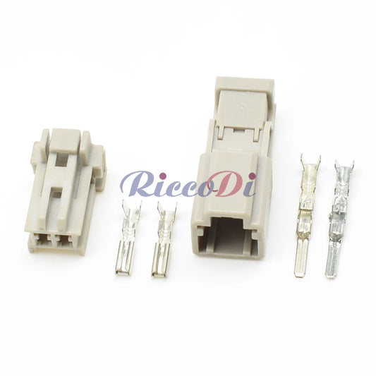 durable 2 pin electronic connector for car trunk lock wiring
