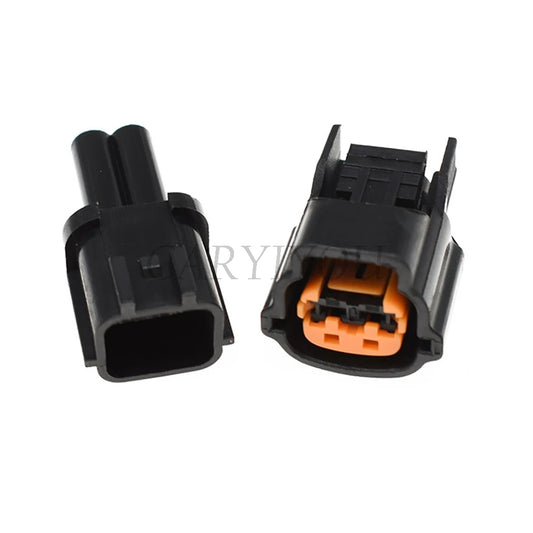 male and female automotive connector plug for secure car electrical connections