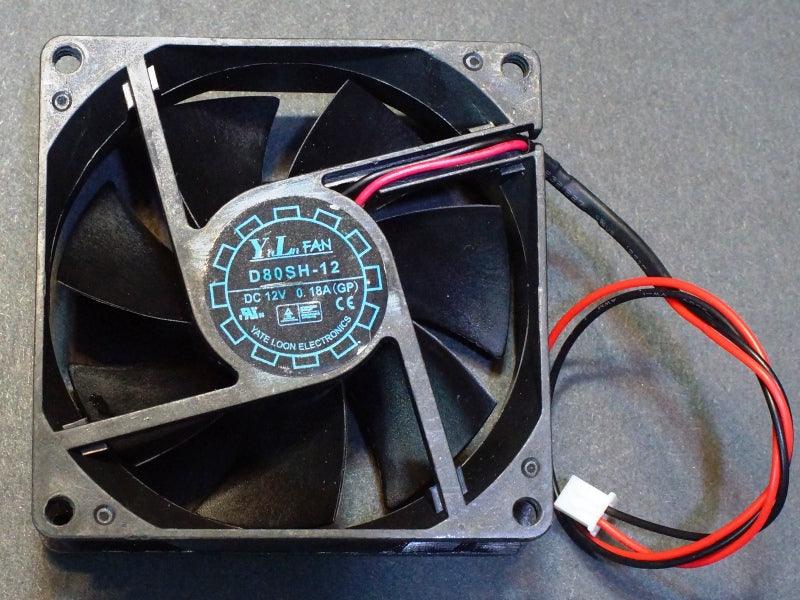 D80SH-12-Axial-Fan-12V-Front