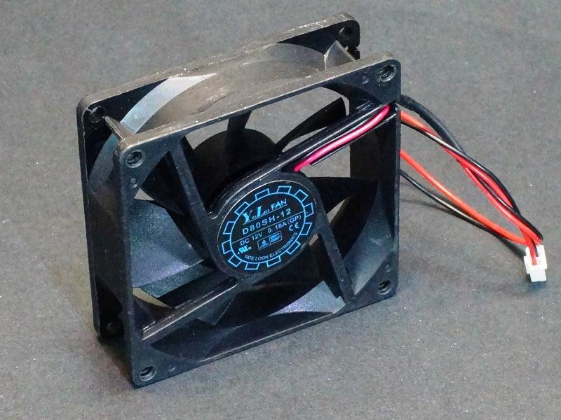 D80SH-12-Axial-Fan-12V-Quarter-View
