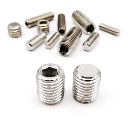 DIN913_Allen_hex_socket_flat_point_grub_bolt_set_screw_304_stainless_steel
