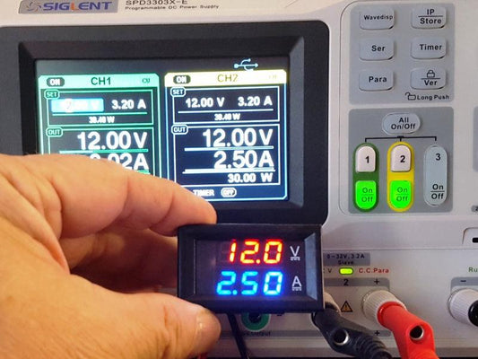 Dual-Display-100V-10A-Panel-Meter-Accuracy
