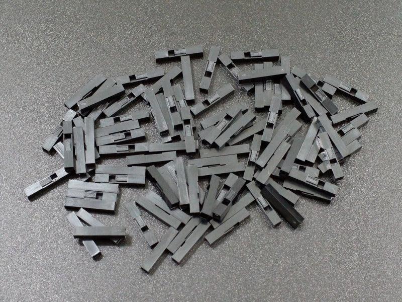Dupont-2.54mm-Housing-1-Contact-100-Pack