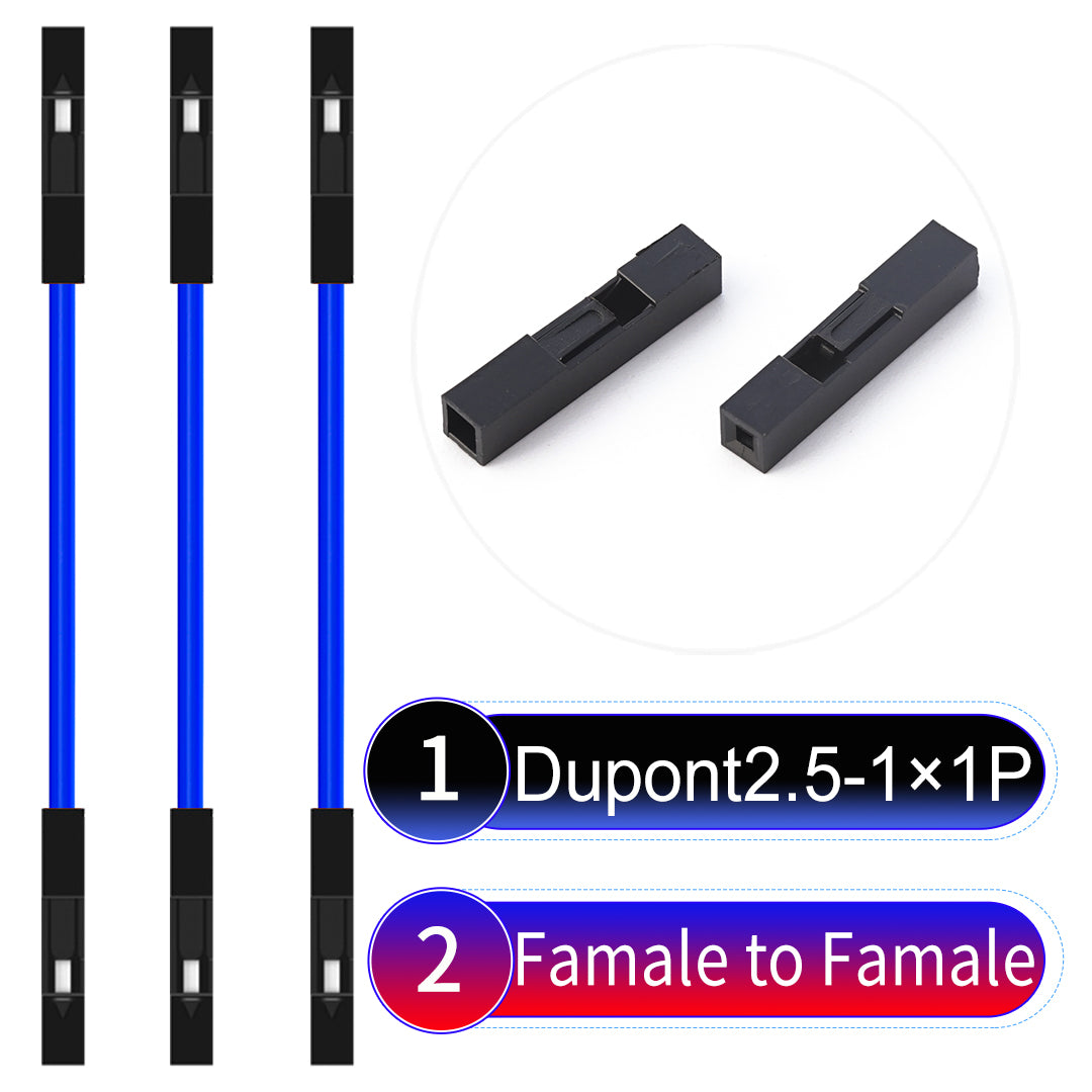 Dupont_2.54mm_1Pin_Blue_Female_to_Female_Wire