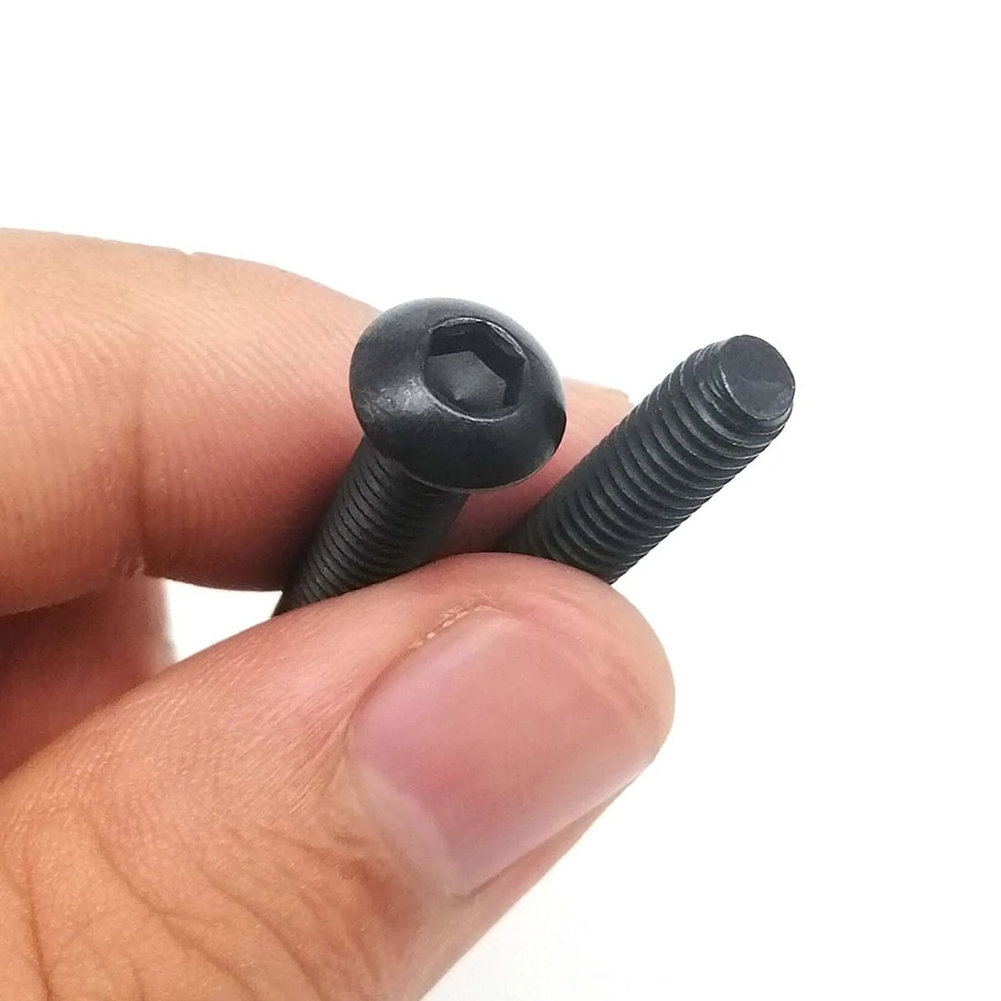 Durable_Black_Grade_10.9_Steel_Hex_Socket_Mushroom_Head_Screws_ISO7380