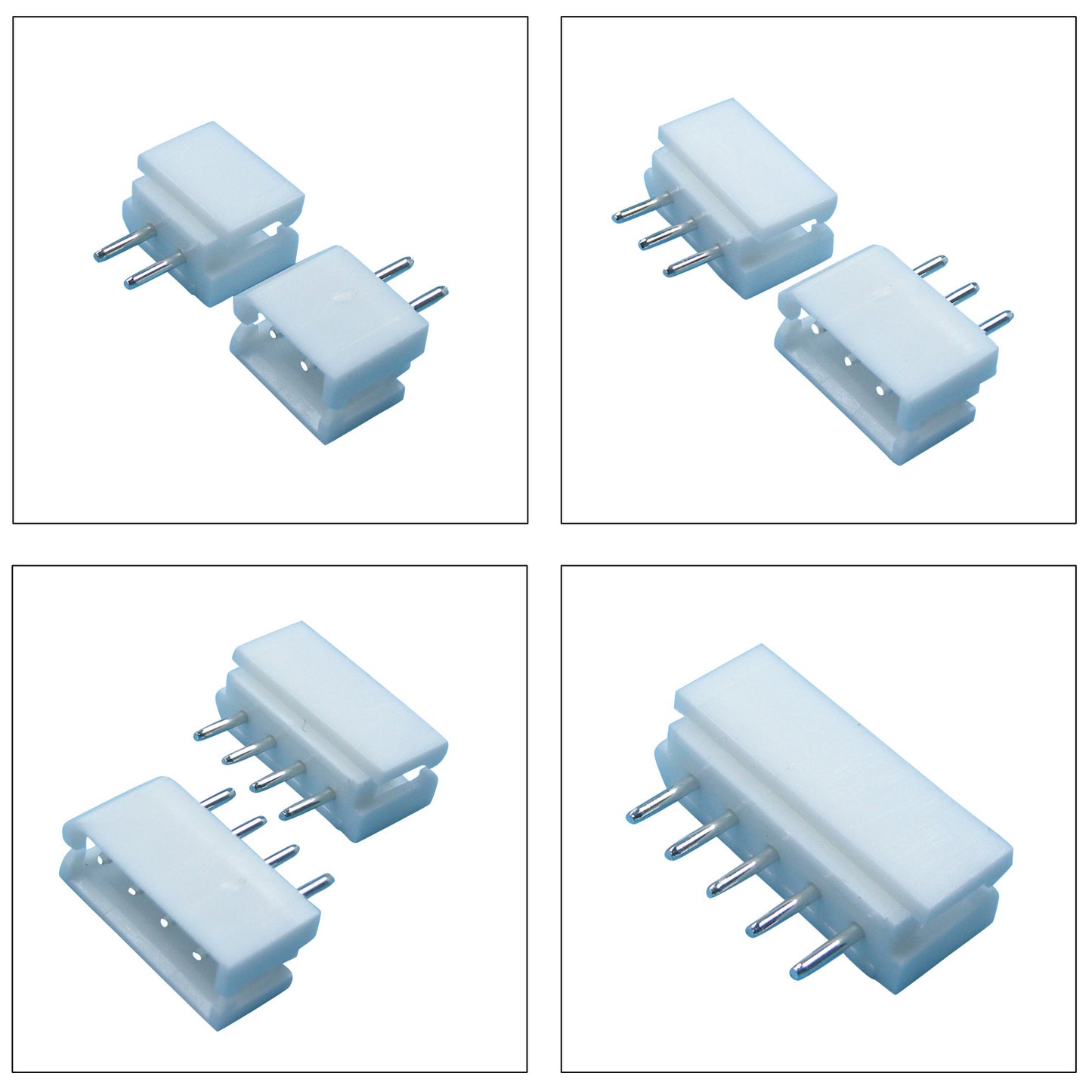 Reliable MX5264 DIP header connectors with 2.5mm pitch, compatible with Molex for circuit boards