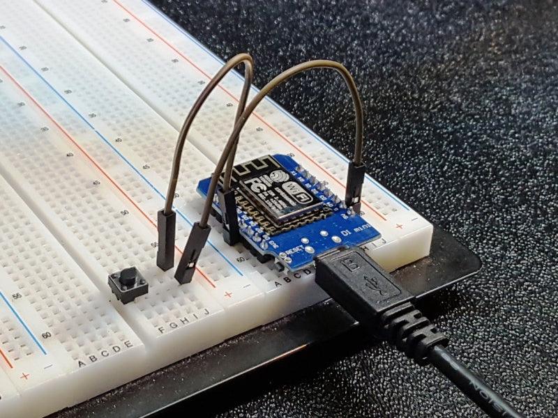 ESP8266-D1-Mini-Test-Setup
