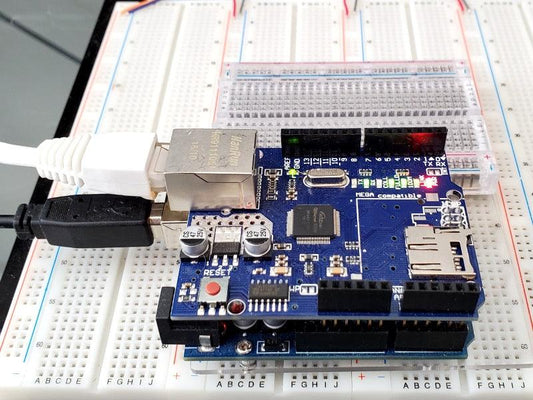 Ethernet-Shield-W5100-In-Operation