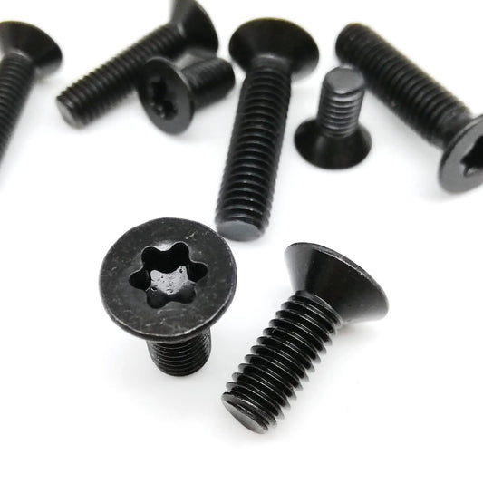 GB2673_six-lobe_Torx_flat_countersunk_head_bolt_screw_black_304_stainless_steel