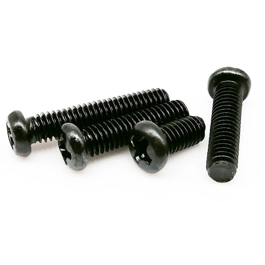 GB818_Black_Carbon_Steel_Miniature_Phillips_Pan_Round_Head_Screw_Side_View