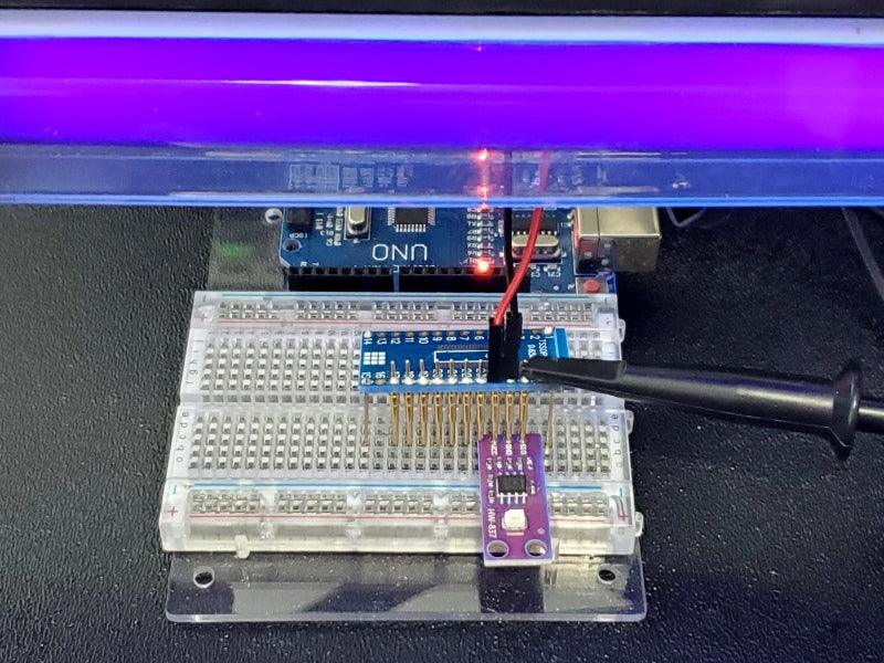GUVA-S12SD-UV-Sensor-Module-Testing