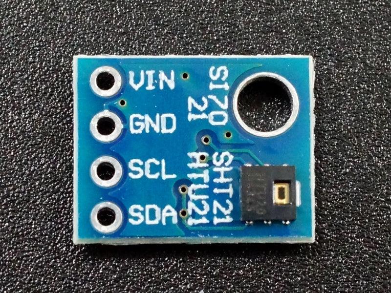 GY-21-HTU21D-Humidity-Temperature-Sensor-Module-Top