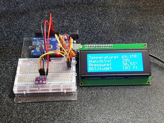 GY-BME280-Humidity-Pressure-Temperature-Sensor-Module-In-Operation