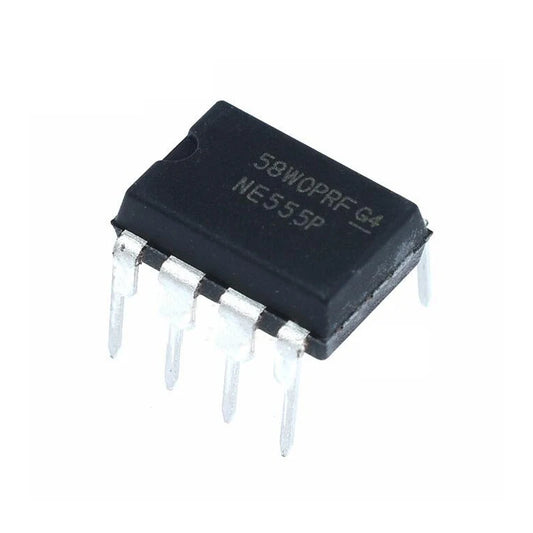 NE555 DIP-8 Timer IC Chip | Precision Pulse Oscillator and Timing Controller