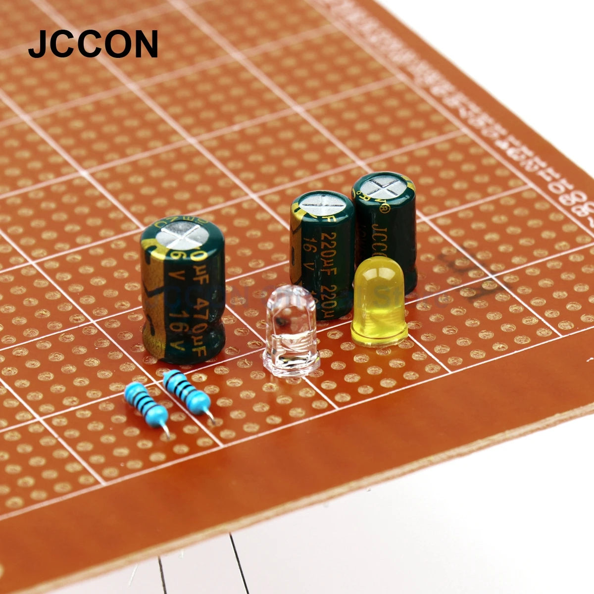 PCB Prototype Board 7x9cm Universal DIY Matrix Single-Row Continuous Hole Soldering Plate