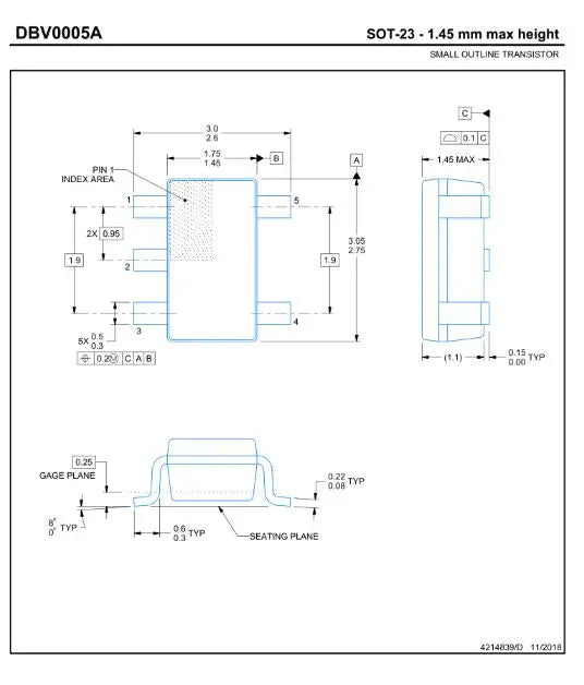 10PCS LM321 SOT23-5 Low-Power Operational Amplifier IC LM321MFX SMD