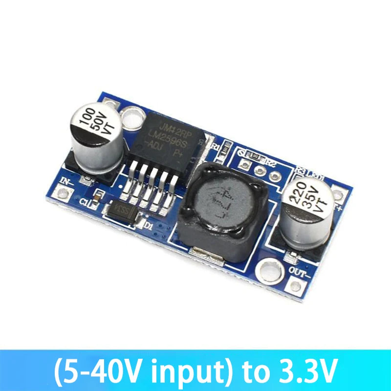 LM2596S DC-DC DC adjustable step-down power supply module regulator board 3A 12/24 to 12/5/3.3V