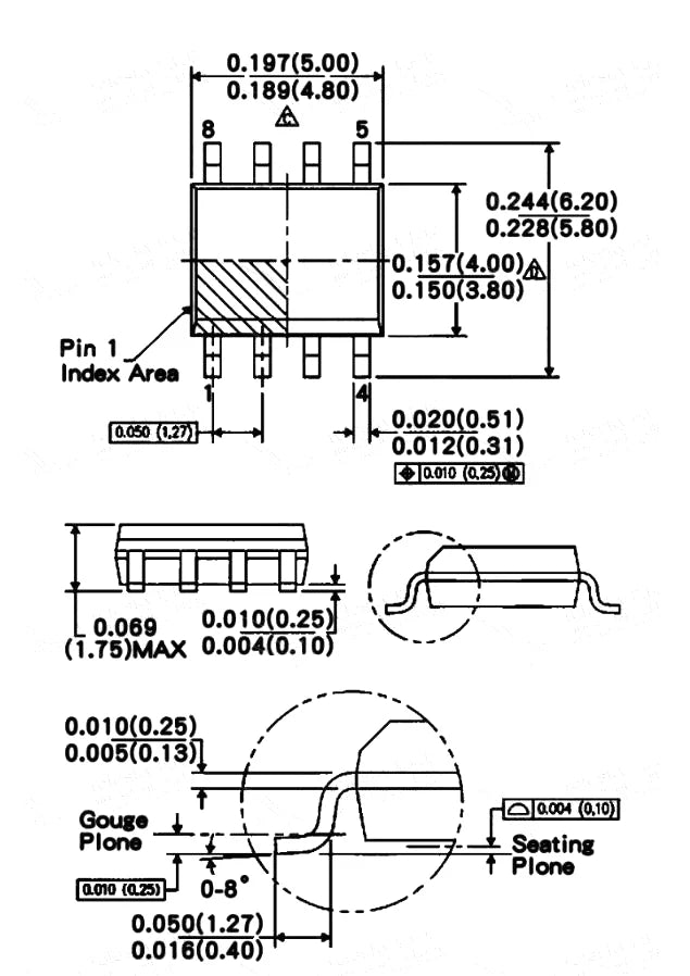 10PCS 24C & 93C Series SOP-8 IC Chip Set 24C01–24C512 93C46–93C86 EEPROM Memory