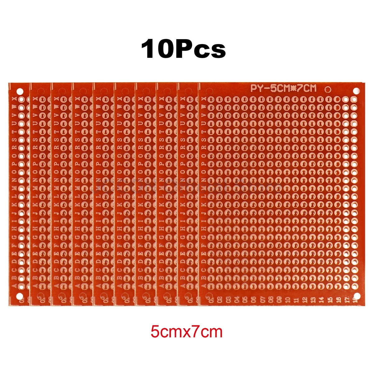 94HB Bakelite Universal PCB Prototype Board 5x7cm Perforated for DIY Electronics Soldering