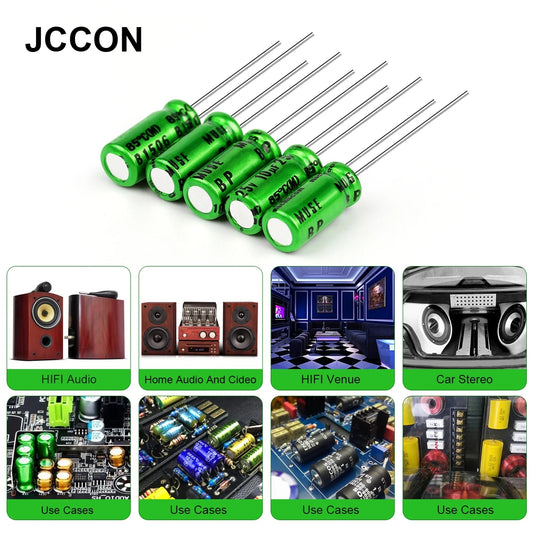 MUSE ES/BP Coupling Audio Filter Capacitor 10µF-100µF for HiFi Speaker & Amplifier