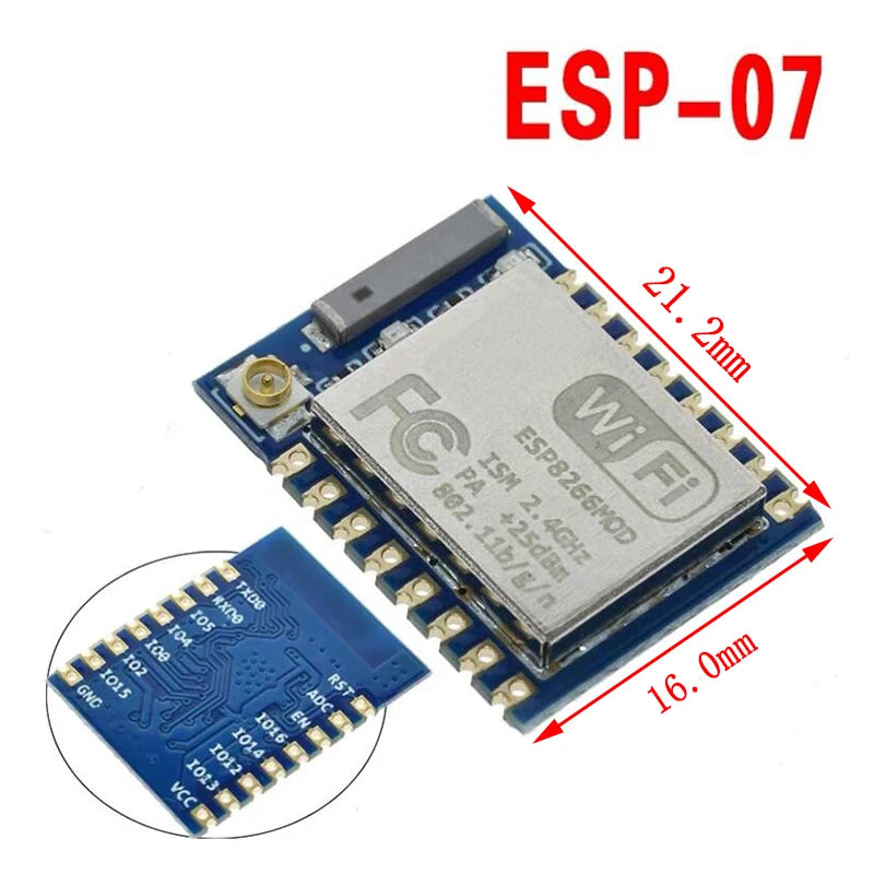ESP8266 / ESP32 Serial WiFi Module — NodeMCU, Wemos D1 Mini, ESP-01S, for Arduino & IoT