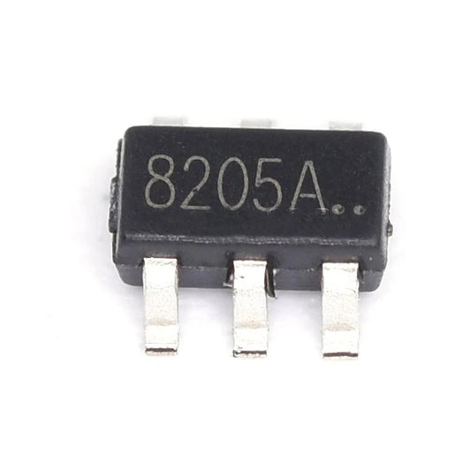 8205A SOT23-6 Dual MOSFET SMD IC Chipset for Power Management and Battery Protection