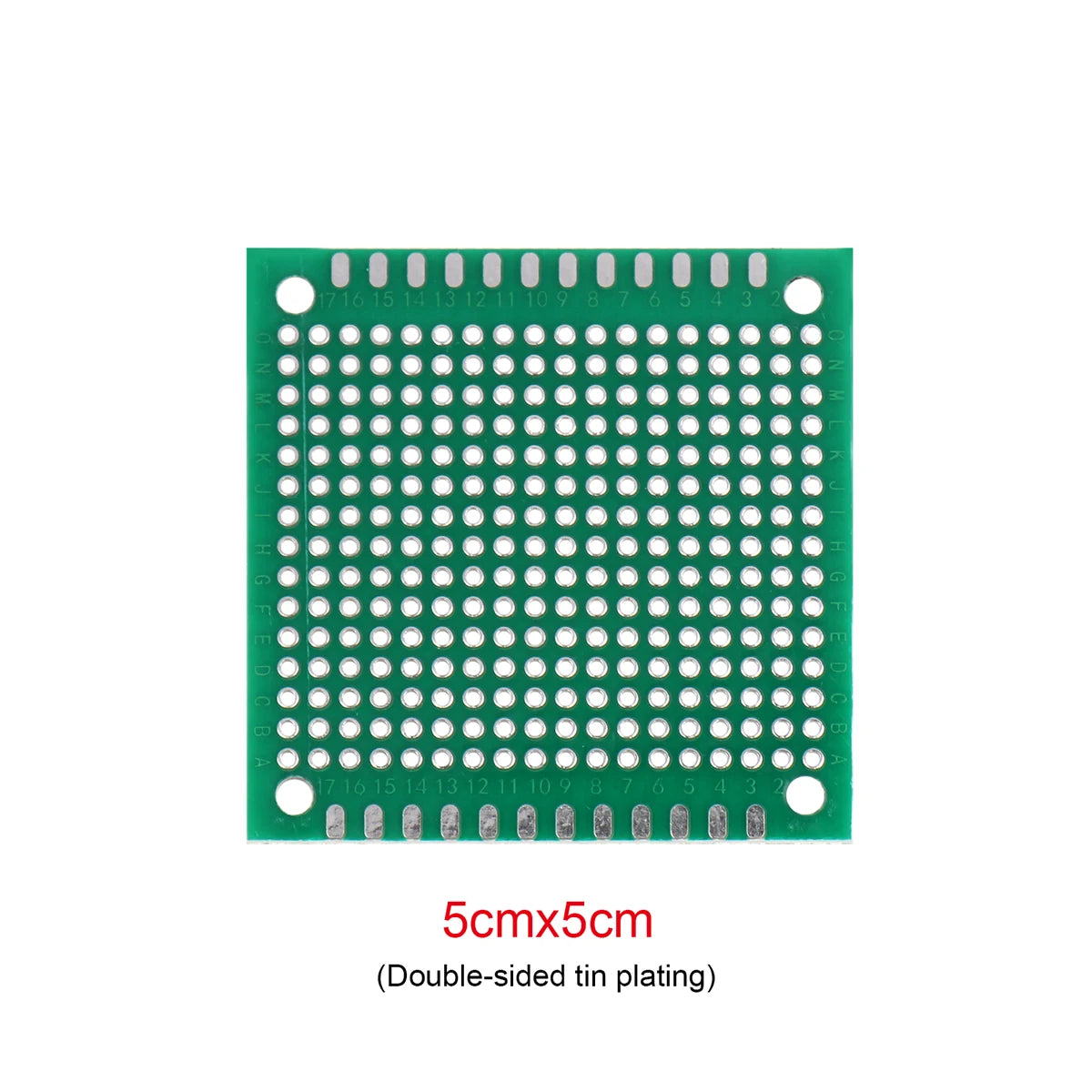 Double-Sided PCB Prototype Board Set Universal DIY Printed Circuit 10x10, 10x15, 10x22, 12x18, 13x25, 15x20, 18x30, 20x30cm Protoboard