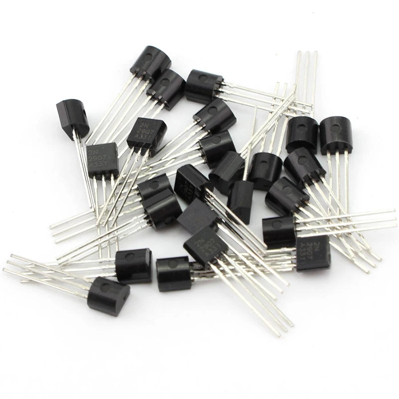 TO-92 Transistor Assortment Kit – BC337, BC327, 2N2222, 2N2907, 2N3904, 2N3906, S8050, S8550, A1015, C1815