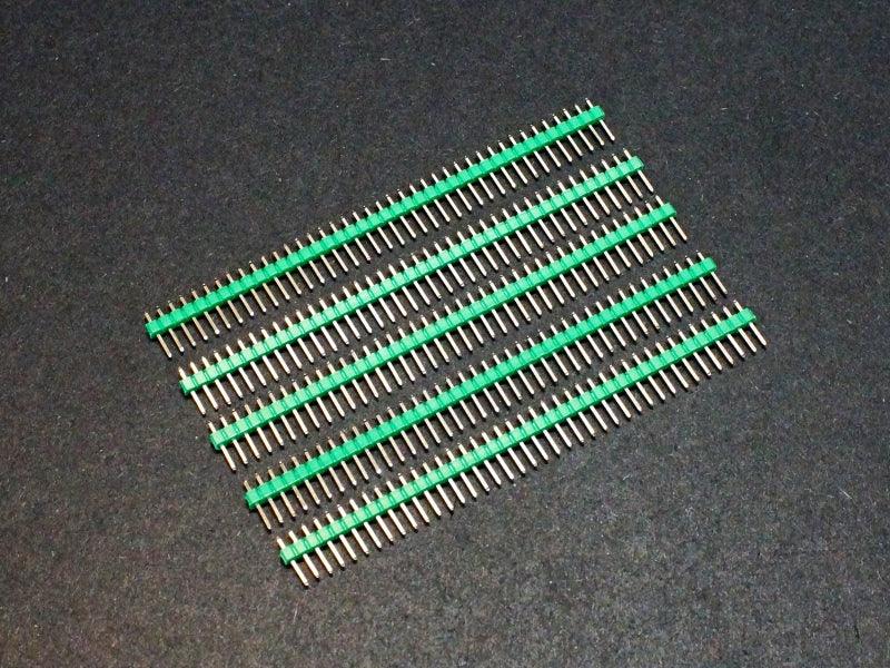 Header-Male-1-x-40-Single-Row-Green-5-Pack
