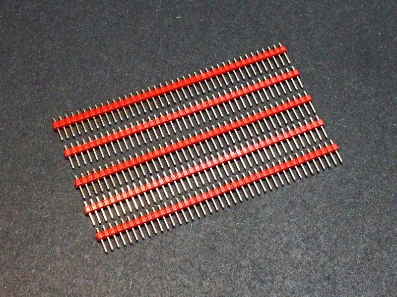 Header-Male-1-x-40-Single-Row-Red-5-Pack
