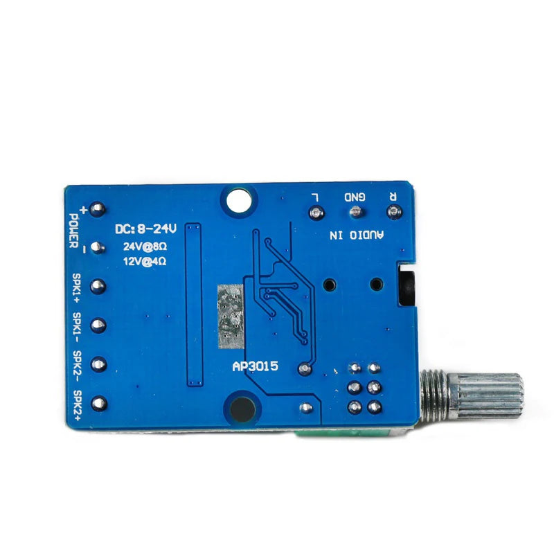 DY-AP3015 Dual Channel 30W×2 D-Class Stereo Digital Amplifier Board with Adjustable Volume