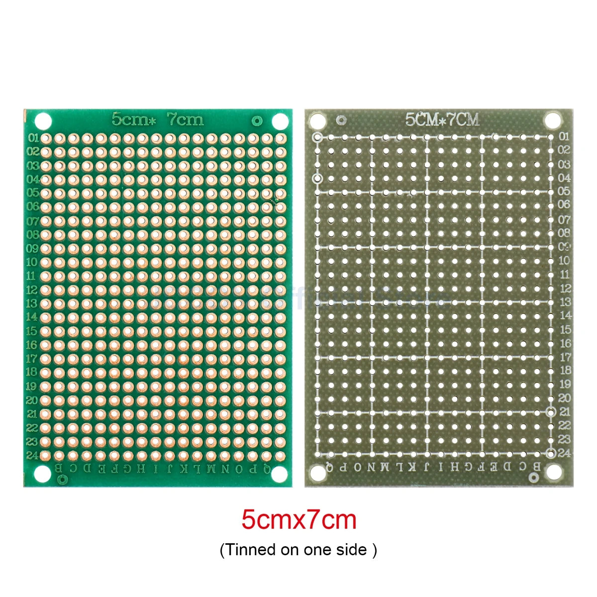PCB Prototype Board Set 5x7, 6x8, 7x9, 9x15cm Universal DIY Single-Hole Soldering Plates