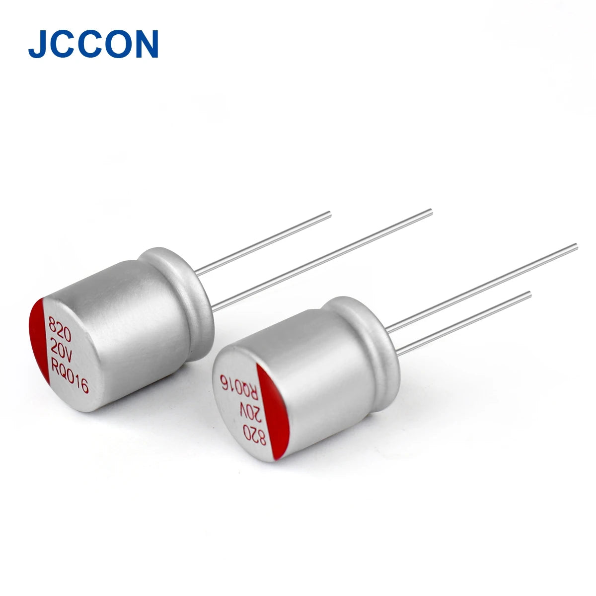 JCCON Solid Electrolytic Capacitor 2.5V–50V 100uF–470uF 10PCS | Motherboard GPU Repair | 105°C Rated