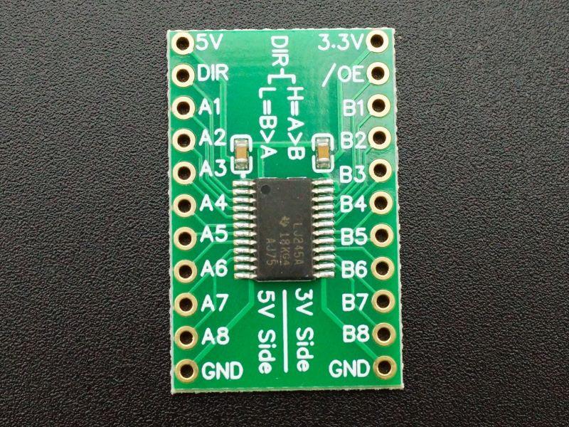 High-Speed-8-Ch-Logic-Level-Converter-Module-Top